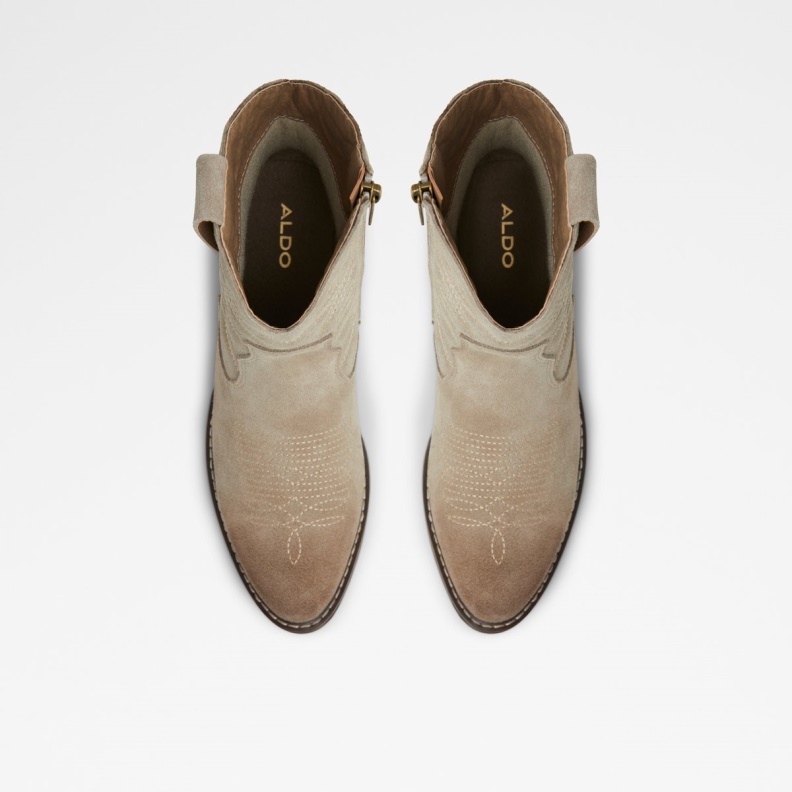 Aldo Fashion Wayjar Western Boot Light Brown