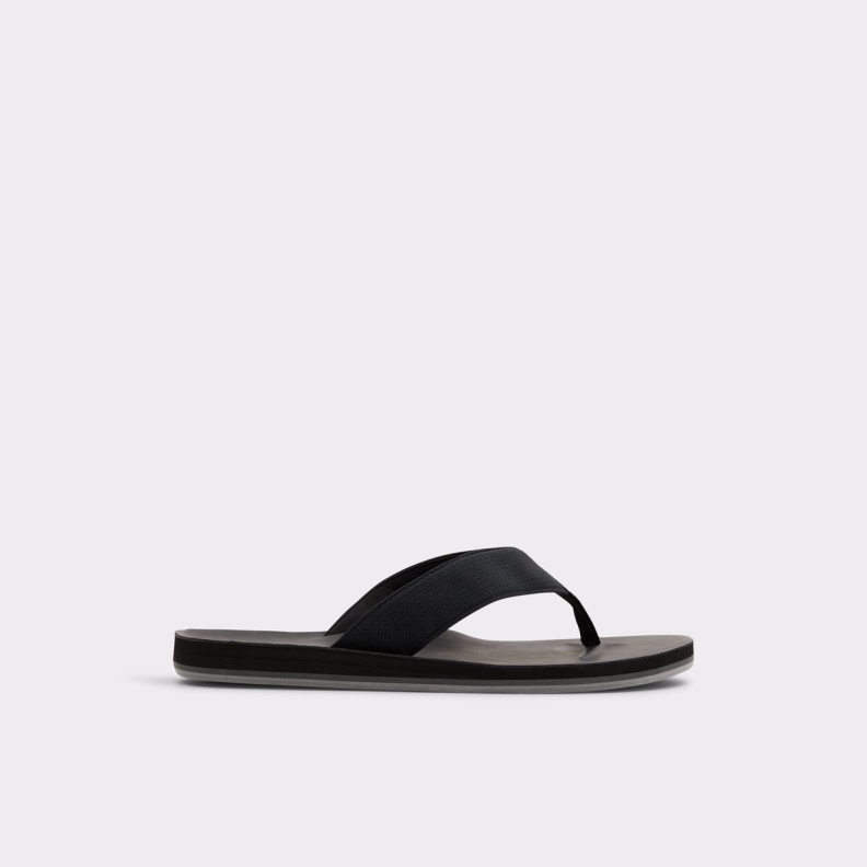 Black Aldo Fashion Weallere Flip Flop