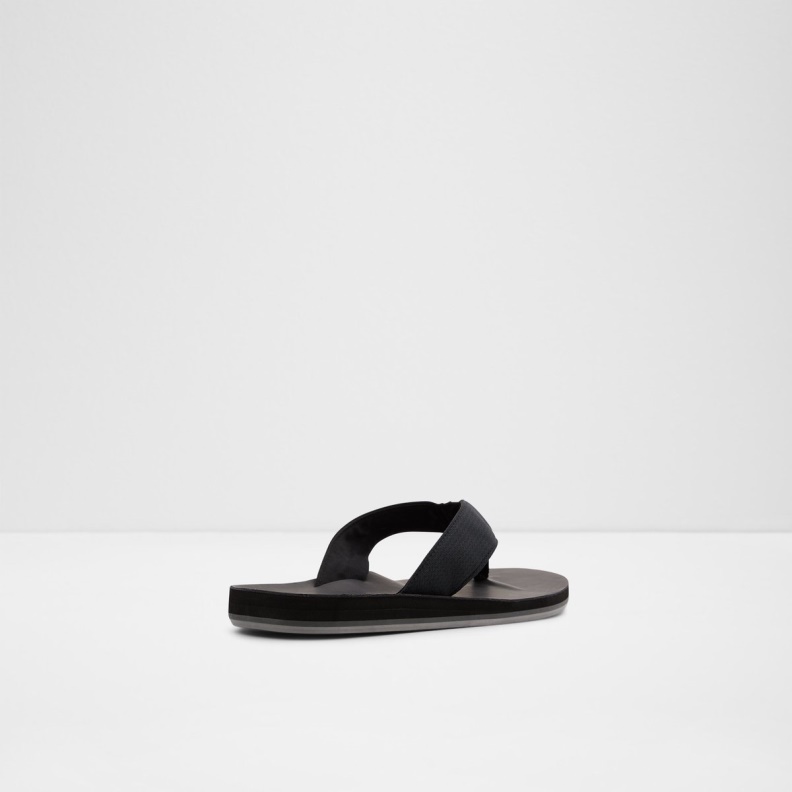 Black Aldo Fashion Weallere Flip Flop