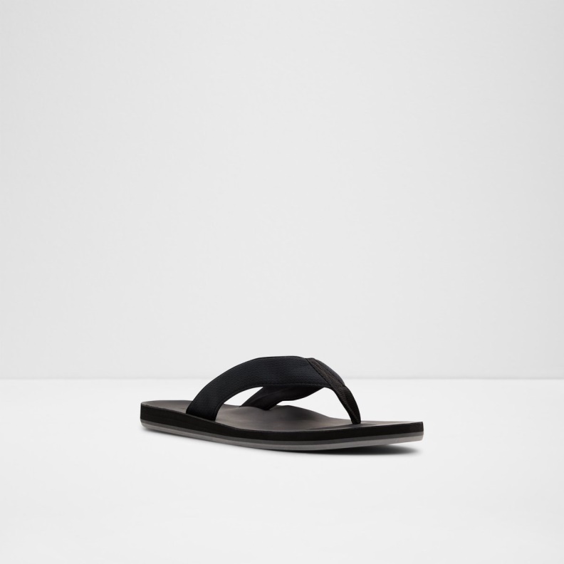 Black Aldo Fashion Weallere Flip Flop