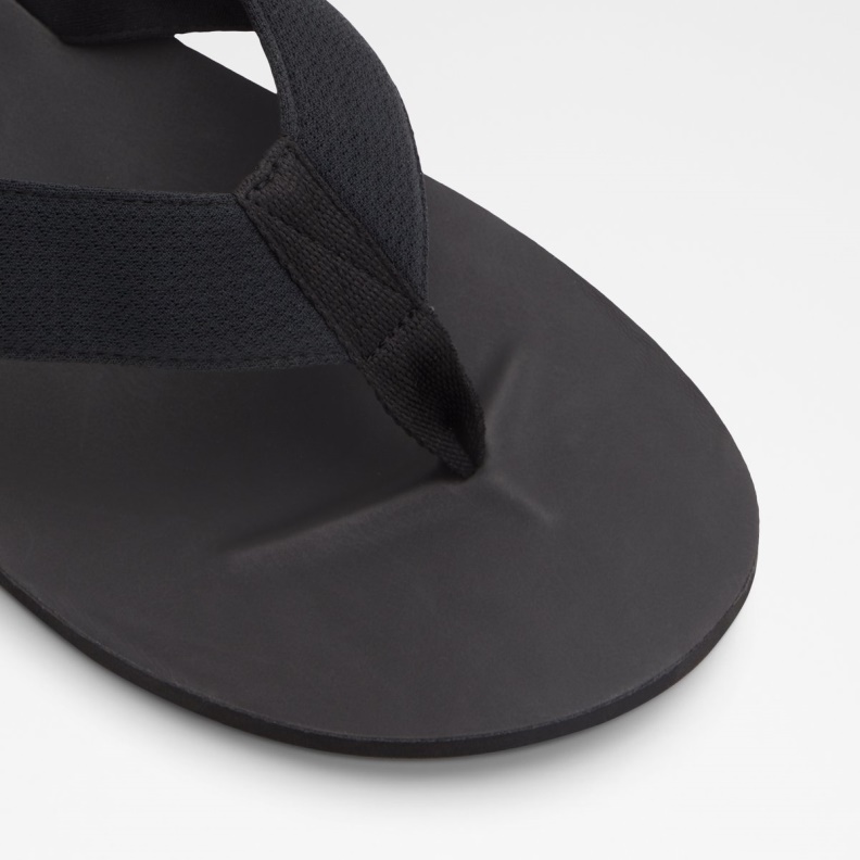 Black Aldo Fashion Weallere Flip Flop