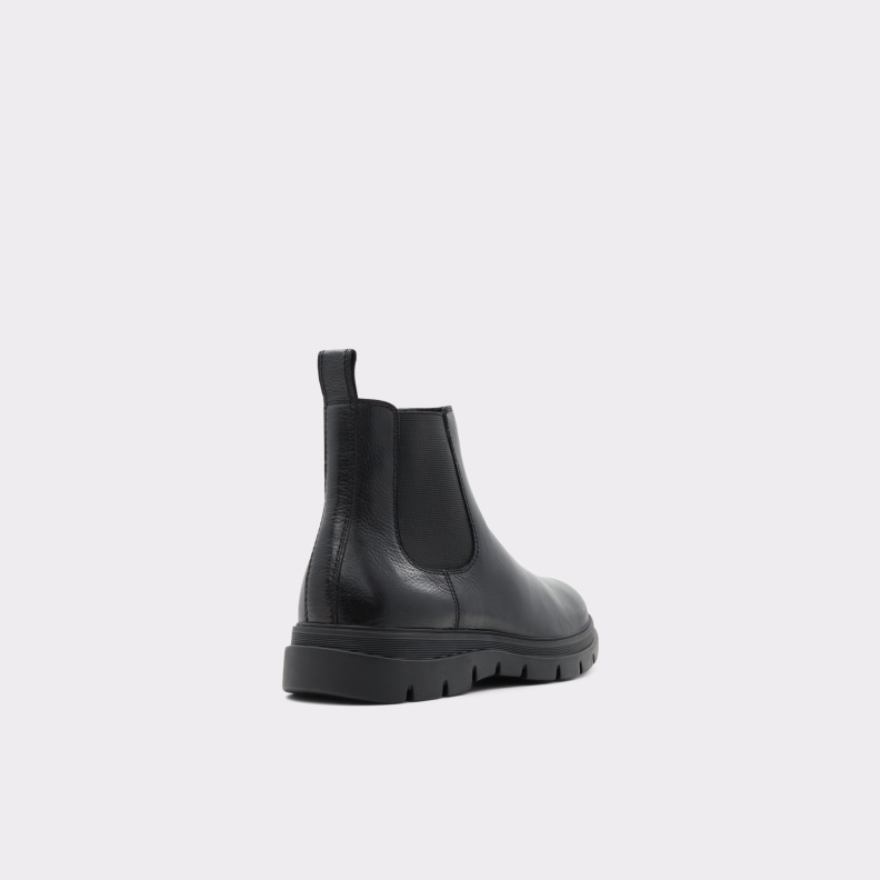 Black Leather Pebble Weannon Chelsea Boot Fashion Aldo