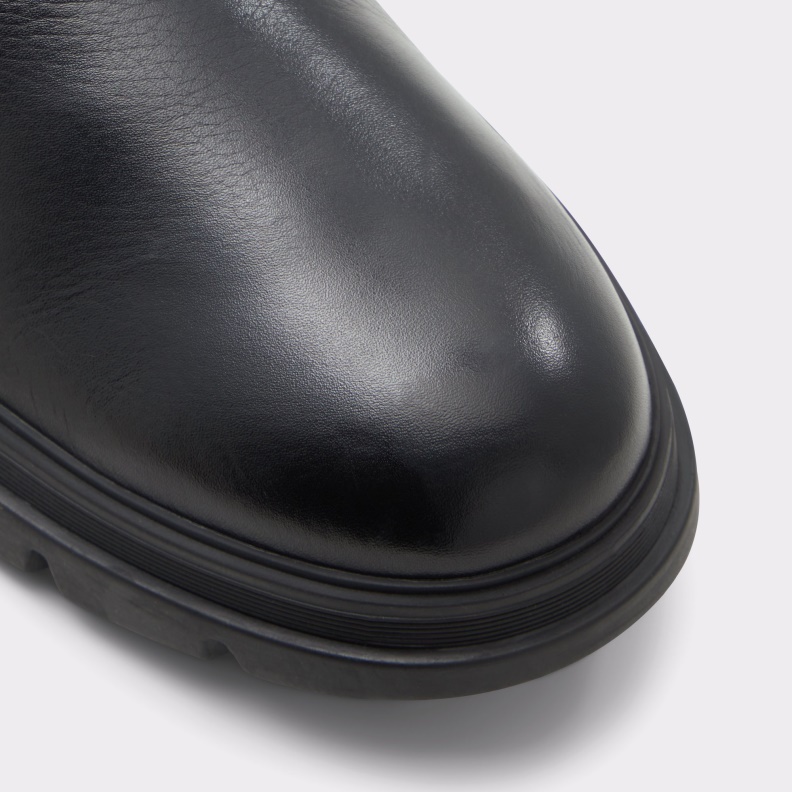 Black Leather Pebble Weannon Chelsea Boot Fashion Aldo