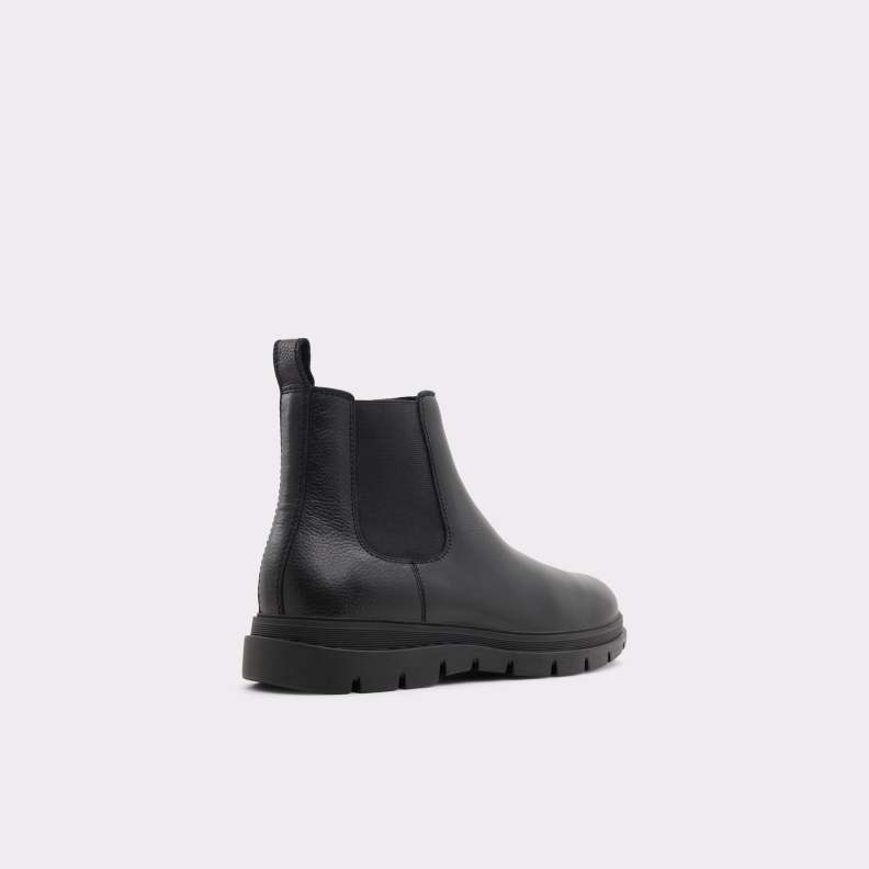 Black Leather Smooth Fashion Aldo Weannon Chelsea Boot