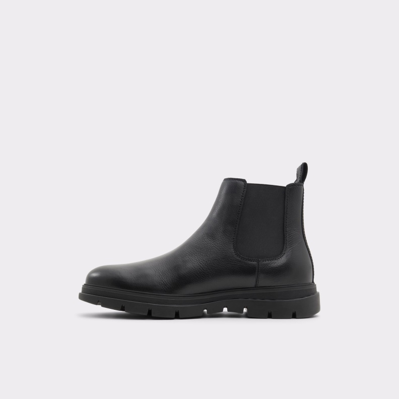 Black Leather Smooth Fashion Aldo Weannon Chelsea Boot