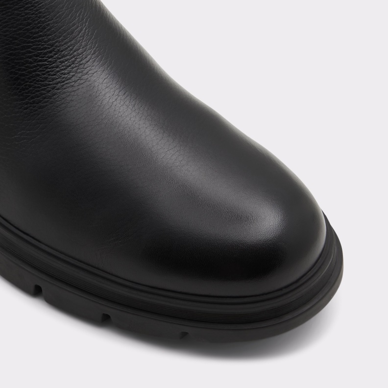 Black Leather Smooth Fashion Aldo Weannon Chelsea Boot