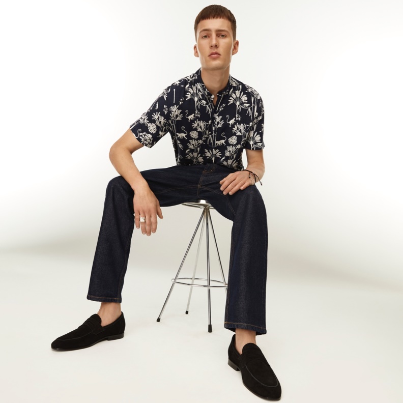 Black Aldo Fashion Welsh Loafer