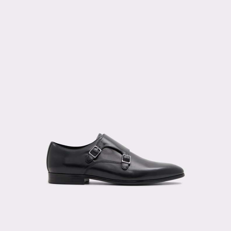 Black Wilde Monkstrap Loafer Fashion Aldo