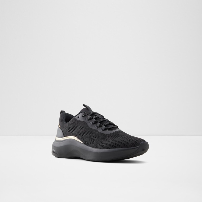 Black Willo Low Top Sneaker Jogger Sole Fashion Aldo