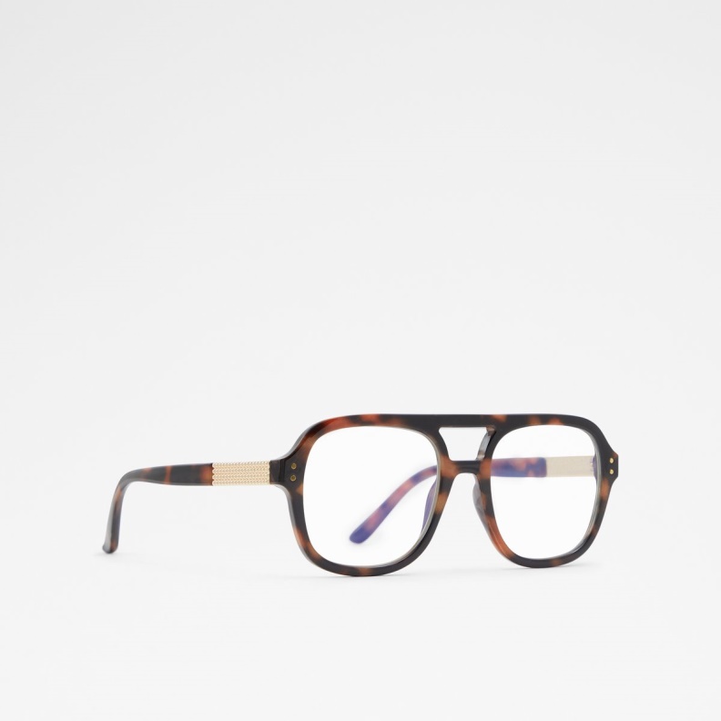 Aldo Wirer Aviator Sunglasses Brown Fashion