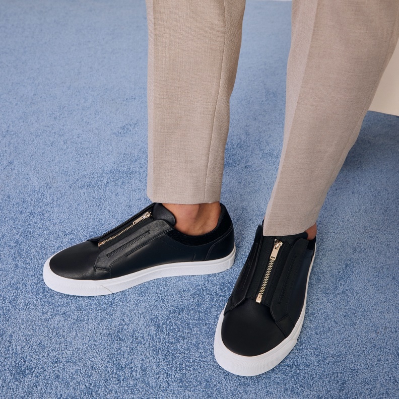 Fashion Aldo Black Xander Slip-On Sneaker