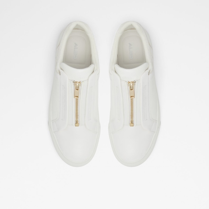 White Fashion Aldo Xander Slip-On Sneaker