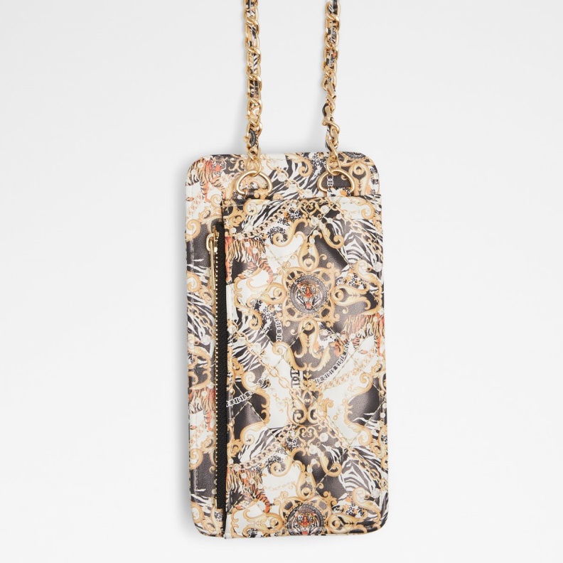 Black-White Yaegan Cellphone Holder Fashion Aldo