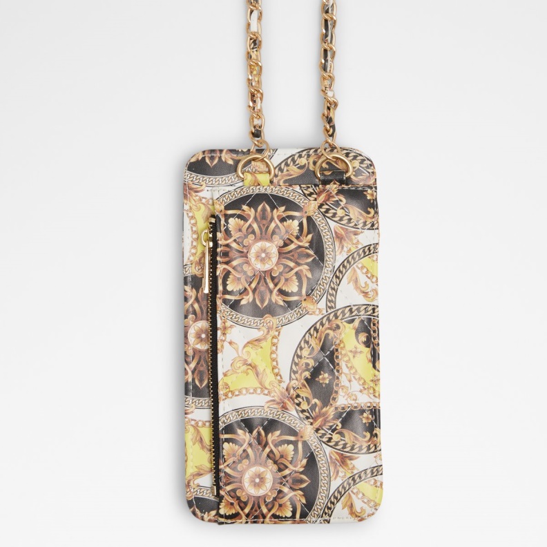 Yaegan Cellphone Holder Aldo Fashion Black-Silver Multi