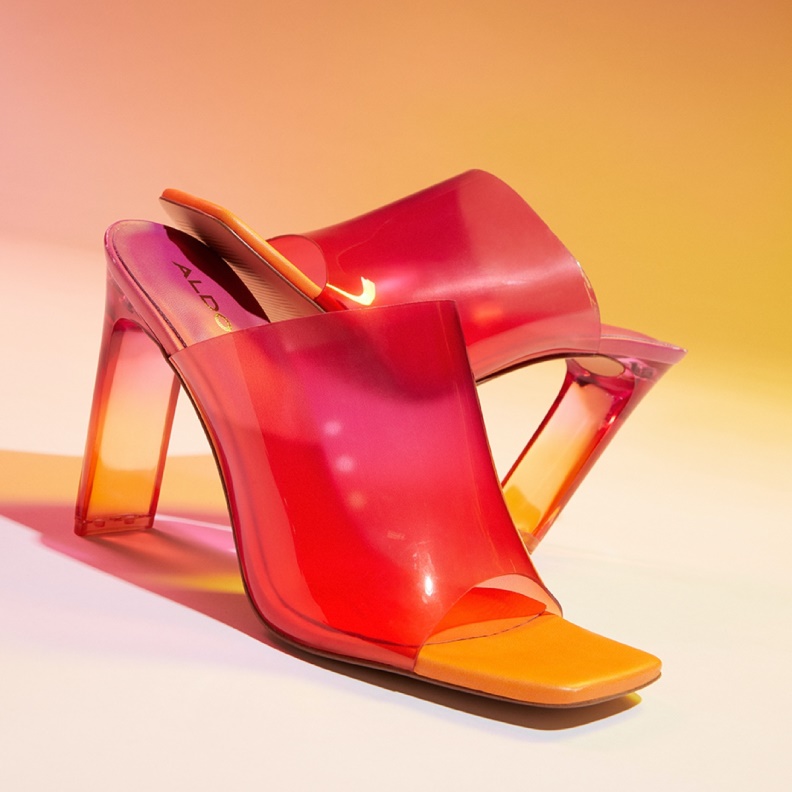 Aldo Pink Fashion Ybendaviel High Heel Sandal