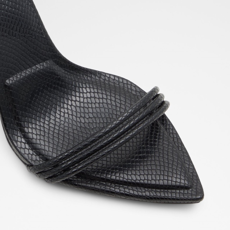 Black Yberrar Strappy Heeled Sandal Stiletto Heel Aldo Fashion