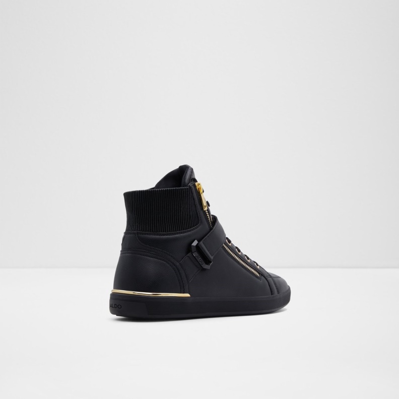 Black Synthetic Smooth Yohji High Top Sneaker Cup Sole Fashion Aldo