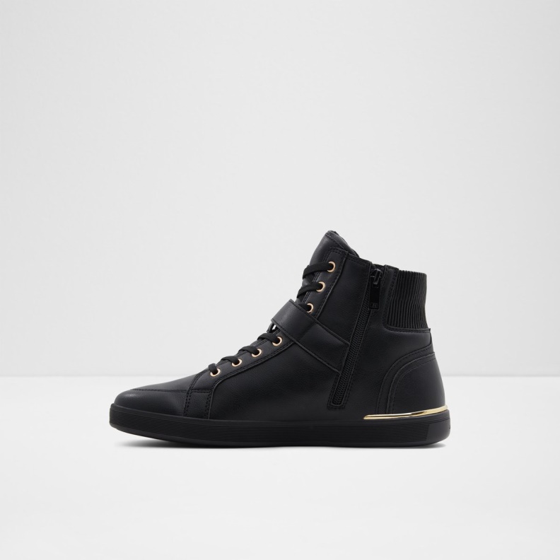 Black Synthetic Smooth Yohji High Top Sneaker Cup Sole Fashion Aldo