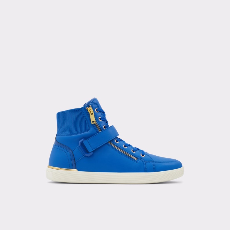 Blue Aldo Fashion Yohji High Top Sneaker Cup Sole
