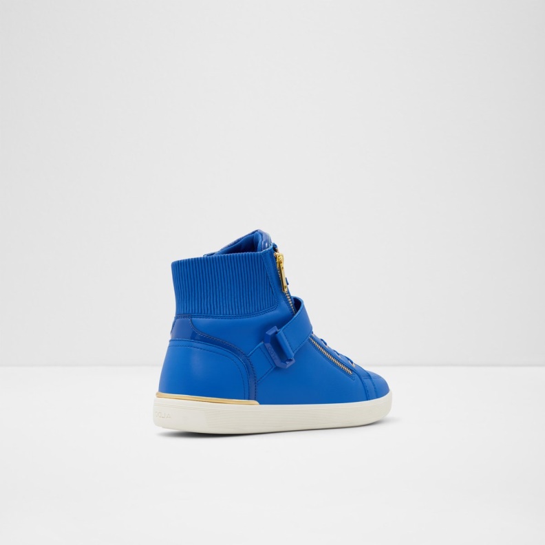Blue Aldo Fashion Yohji High Top Sneaker Cup Sole