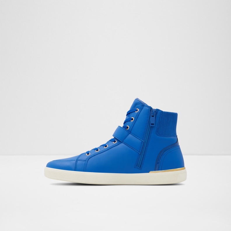 Blue Aldo Fashion Yohji High Top Sneaker Cup Sole