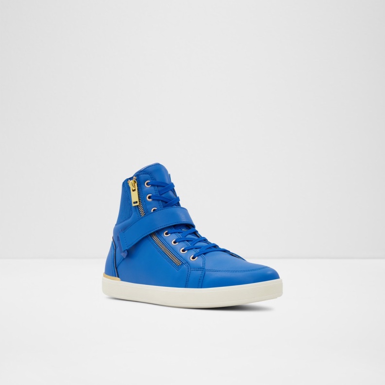 Blue Aldo Fashion Yohji High Top Sneaker Cup Sole