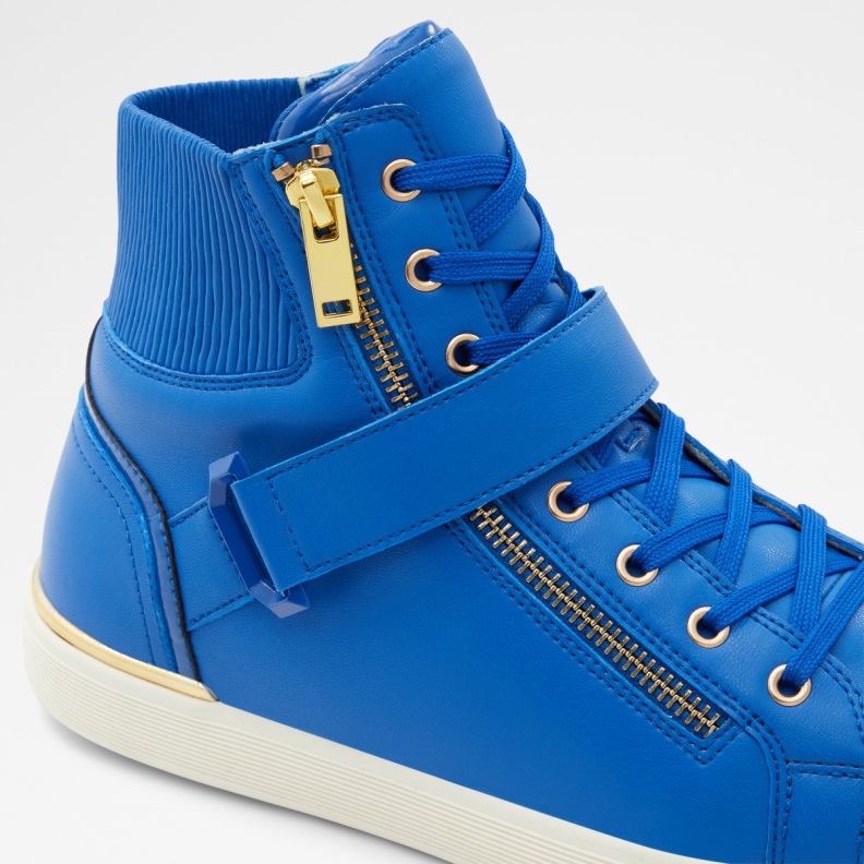 Blue Aldo Fashion Yohji High Top Sneaker Cup Sole