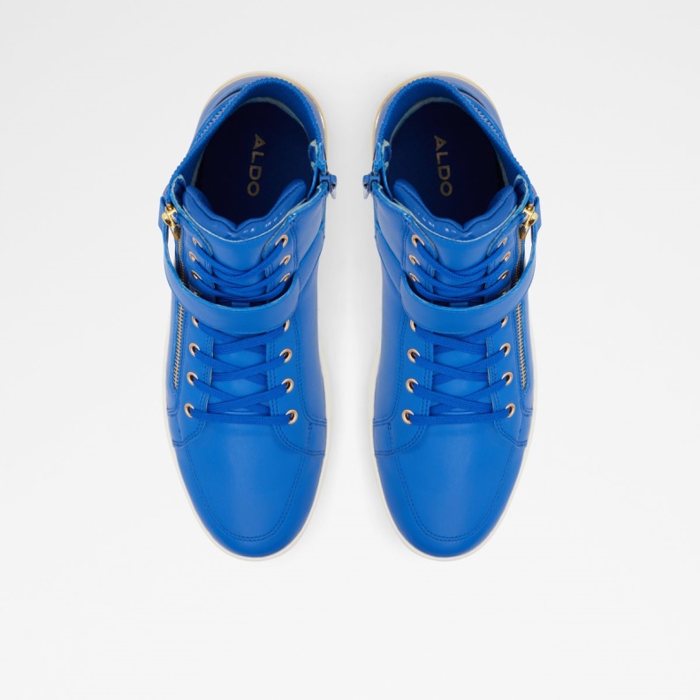 Blue Aldo Fashion Yohji High Top Sneaker Cup Sole