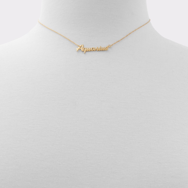 Aldo Fashion Gold New Arrival Zodia Necklace