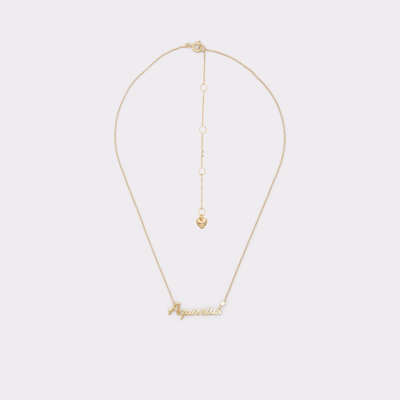 Gold Zodia Necklace Fashion Aldo