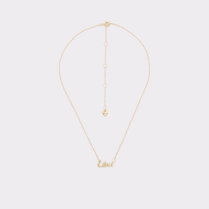 Fashion Aldo Gold Zodia Necklace