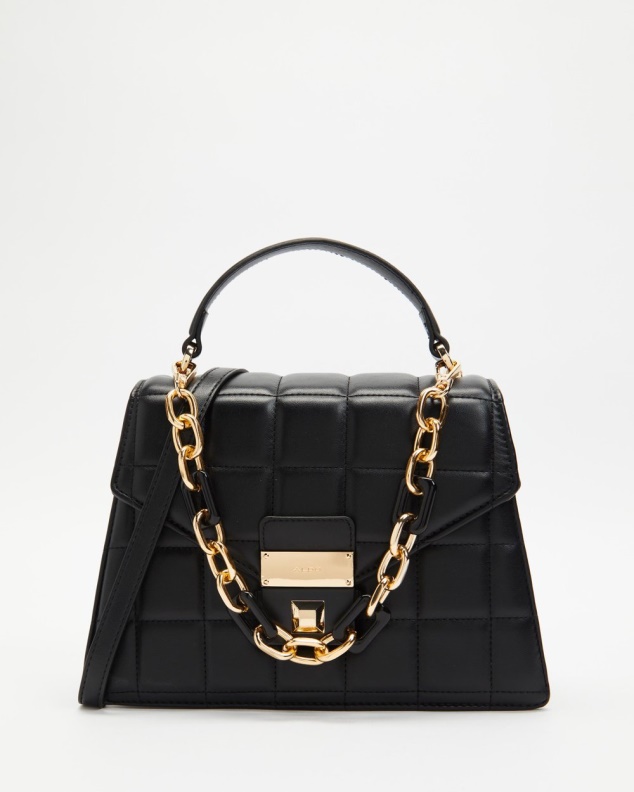 Black Fashion Aldo Kamelia Top Handle Bag