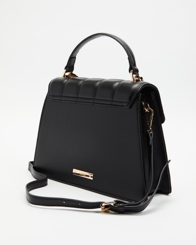 Black Fashion Aldo Kamelia Top Handle Bag
