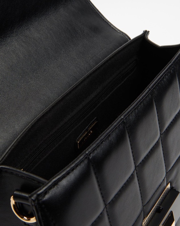 Black Fashion Aldo Kamelia Top Handle Bag