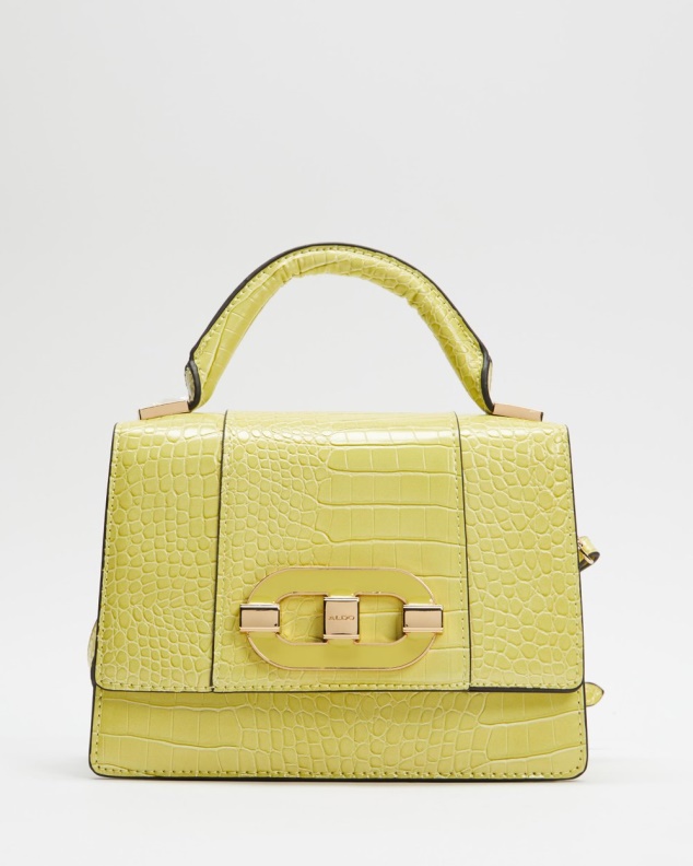 Enondario Top Handle Bag Light Yellow Aldo Fashion