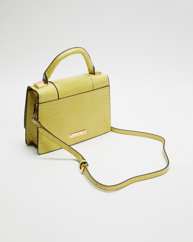 Enondario Top Handle Bag Light Yellow Aldo Fashion