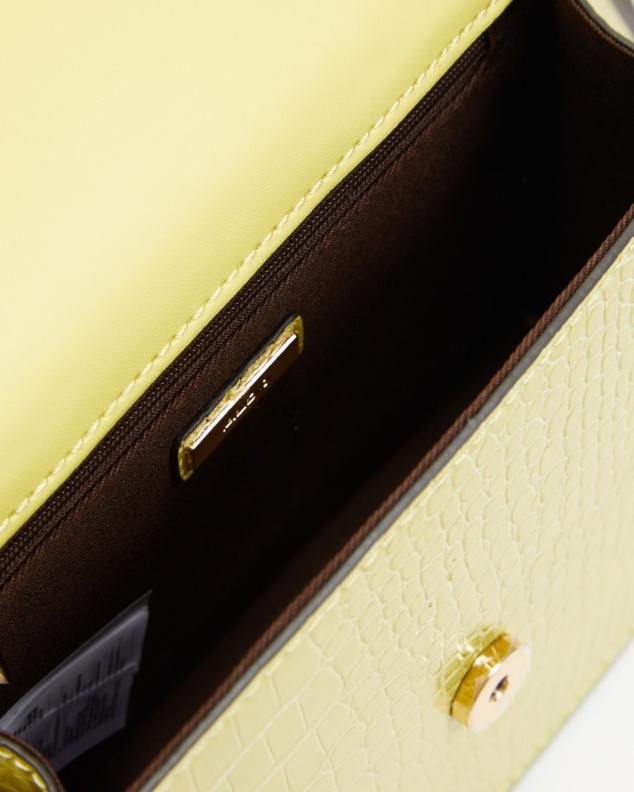 Enondario Top Handle Bag Light Yellow Aldo Fashion