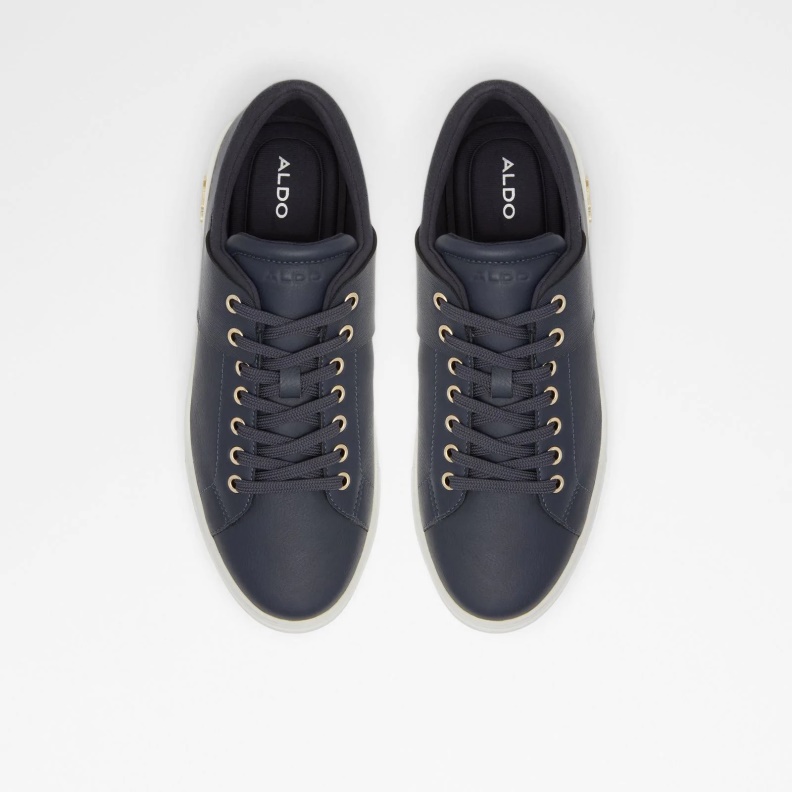 Agassi Low Top Sneakers Blue Aldo Fashion