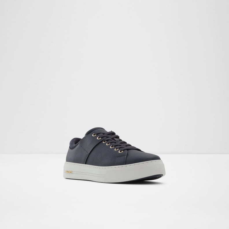 Agassi Low Top Sneakers Blue Aldo Fashion