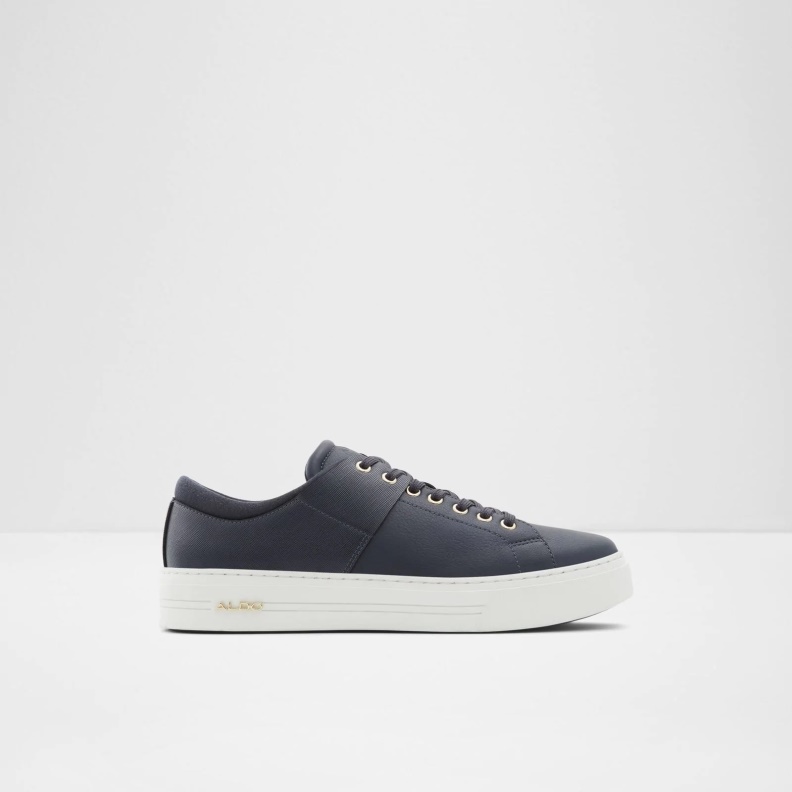 Agassi Low Top Sneakers Blue Aldo Fashion