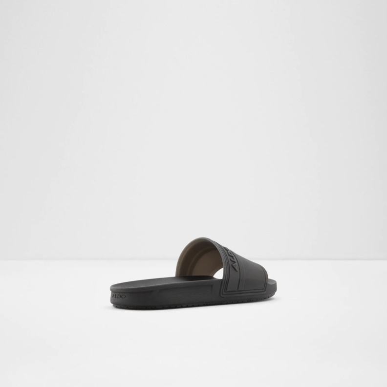 Aldo Black Fashion Dinmore Slide Sandals