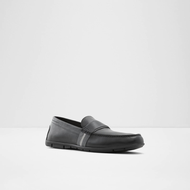 Aldo Damianflex Loafers Slip On Black Fashion