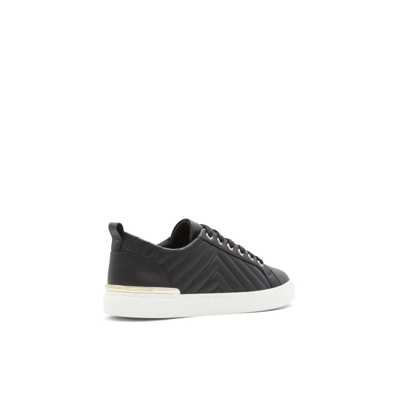 Aldo Dilathielle Low Top Sneakers Lace Up Black Fashion