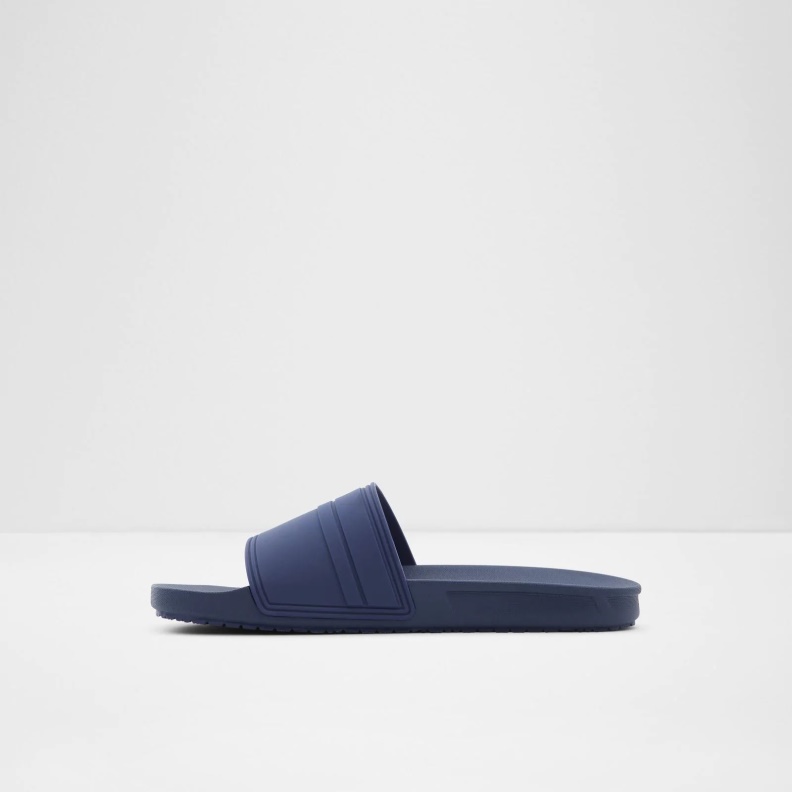 Aldo Dinmore Flat Sandals Blue Fashion