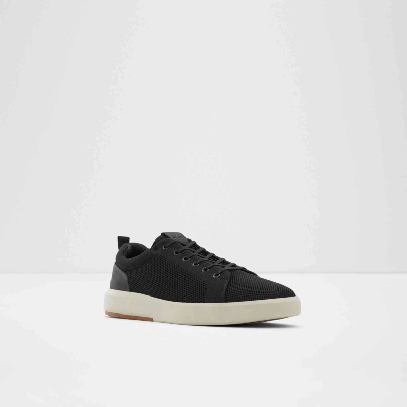 Aldo Dworerid Low Top Sneakers Lace Up Black Fashion