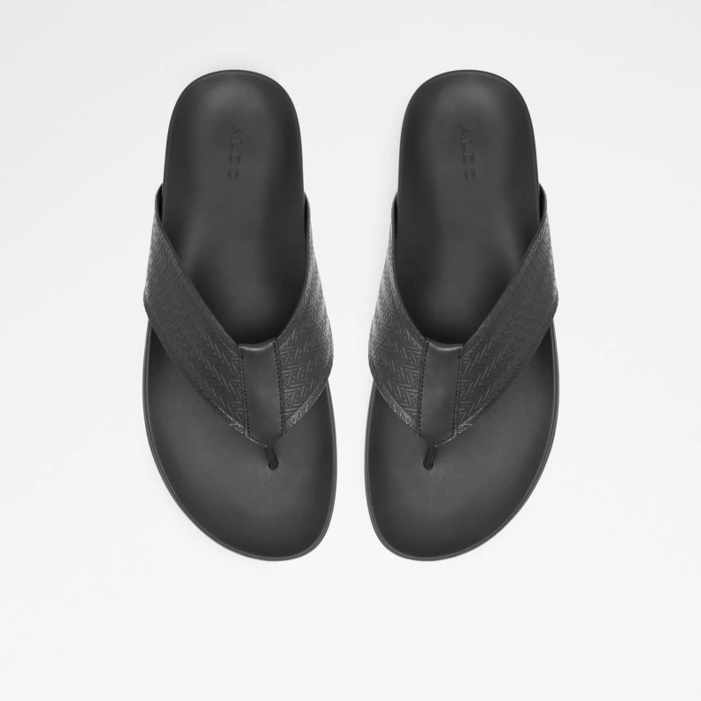 Aldo Fashion Afuthien Flat Sandals Black