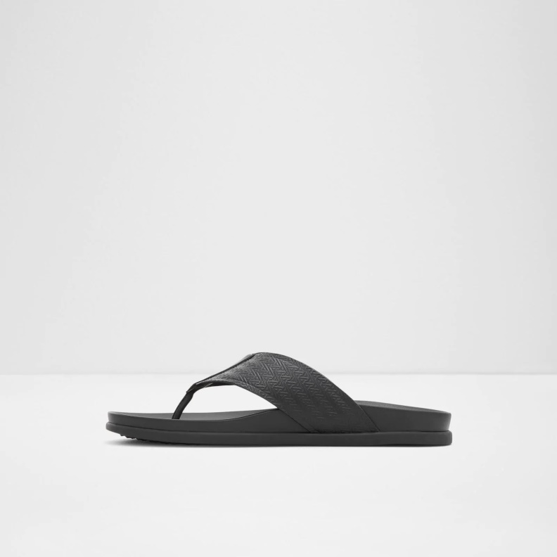 Aldo Fashion Afuthien Flat Sandals Black