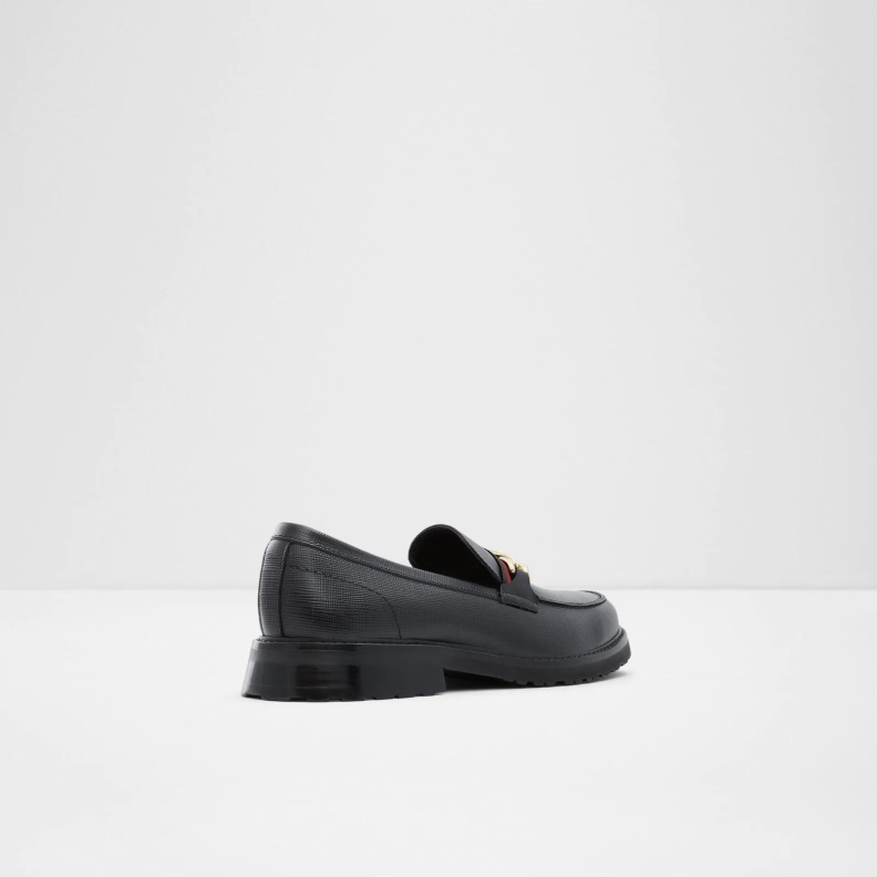 Aldo Fashion Black Weaver Loafers Slip On