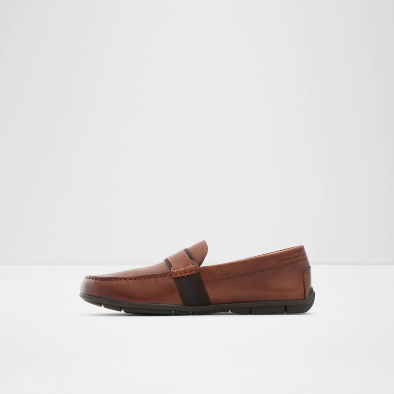 Aldo Fashion Brown Damianflex Loafers Slip On