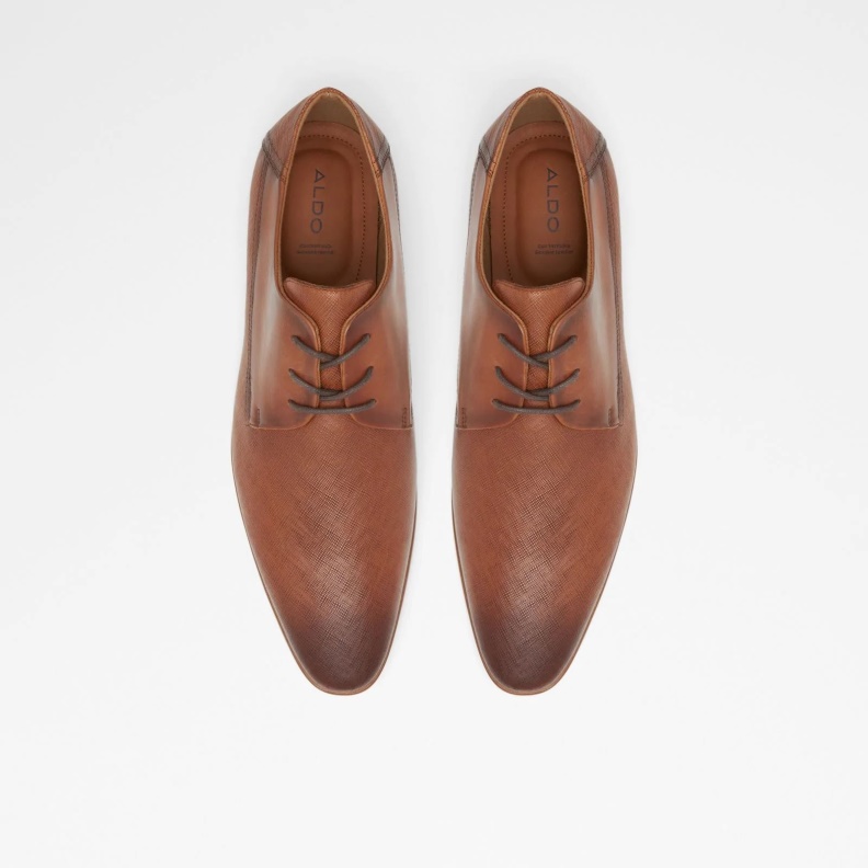 Aldo Fashion Brown Hoogeflex Oxfords And Lace Ups